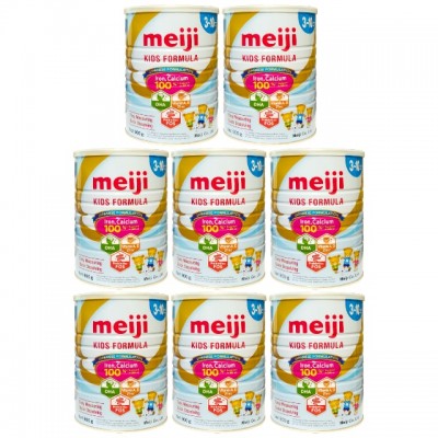 Combo 6 lon Sữa Meiji Kids Formula 900g cho trẻ 3-10 tuổi nhập khẩu