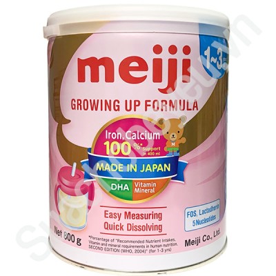 Sữa Meiji Growing Up Formula 800g nhập khẩu cho trẻ 1-3 tuổi