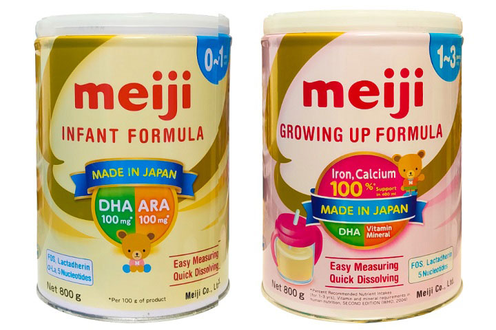 chương trình khuyến mãi sữa meiji nhật bản