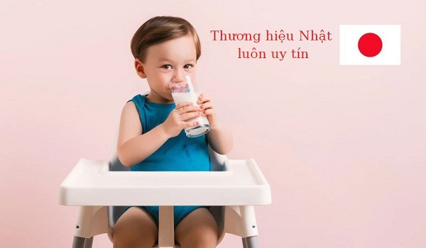thương hiệu sữa công thức Nhật
