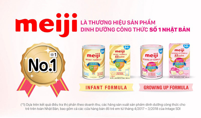 Review sữa Meiji Nhật Bản