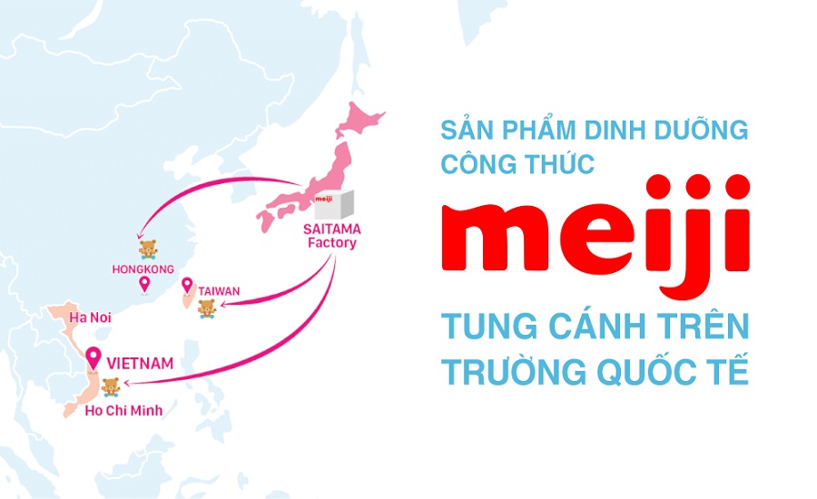 Sữa Meiji Premium Nhật Bản lon 800g cho trẻ 1-3 tuổi