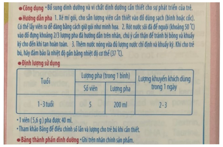 Sữa Meiji Growing Up Formula dạng thanh nhập khẩu cho trẻ 1-3 tuổi