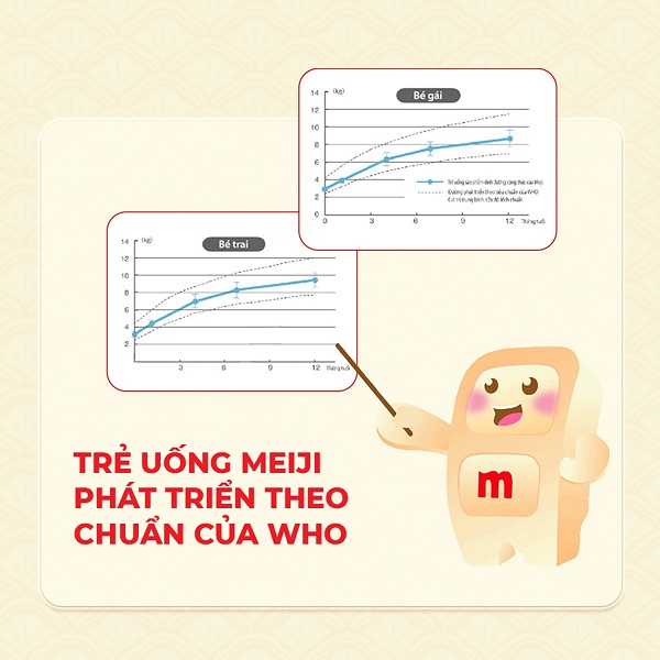 Sữa Meiji Infant Formula 800g nhập khẩu cho trẻ 0-1 tuổi