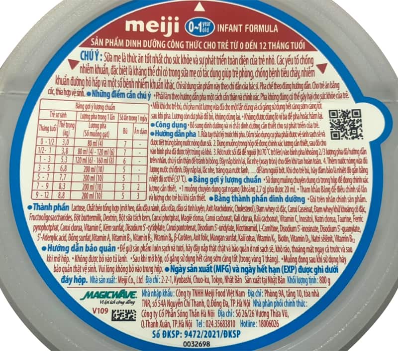 Cách kiểm tra sữa Meiji chính hãng
