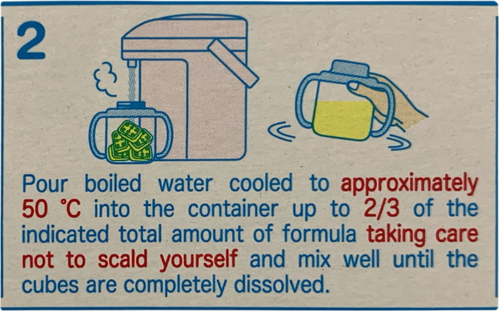 Hướng dẫn cách pha Sữa Meiji Growing Up Formula dạng thanh nhập khẩu, 1-3 tuổi