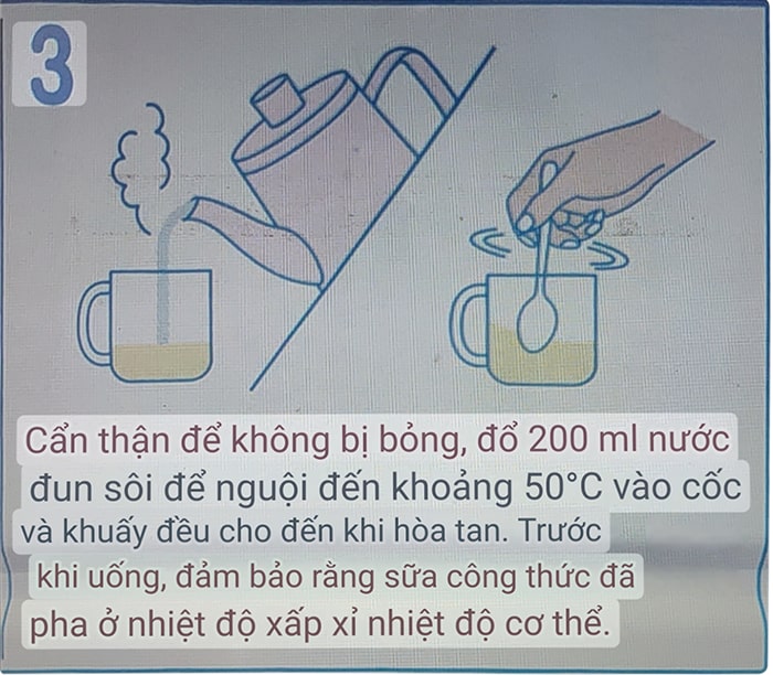 Hướng dẫn cách pha Sữa Meiji Kids Formula 900g nhập khẩu, 3-10 tuổi