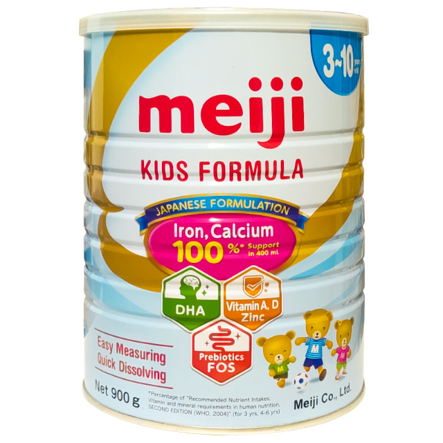Hướng dẫn cách pha Sữa Meiji Kids Formula 900g nhập khẩu, 3-10 tuổi