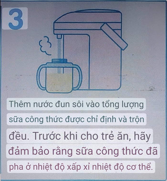 Hướng dẫn cách pha Sữa Meiji Growing Up Formula 800g nhập khẩu, 1-3 tuổi