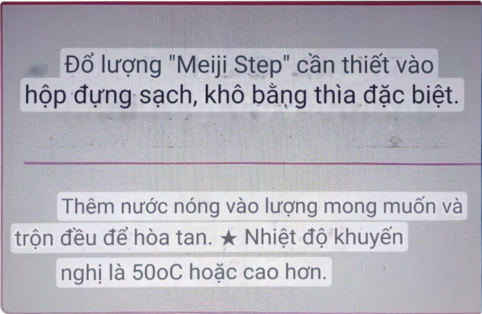 Hướng dẫn cách pha Sữa Meiji nội địa Nhật Bản 800g, 1-3 tuổi